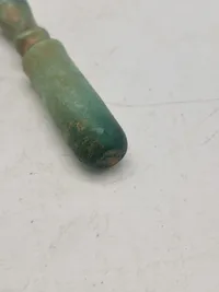 original ROMAN. GLASS UNGUENT BOTTLE. 1ST-2ND CENTURY A.D.