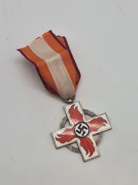 Original tysk Feuerwehr medalje - 2.kl