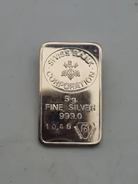 Original sølvbarre - 5 gram