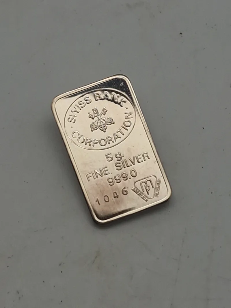 Original sølvbarre - 5 gram
