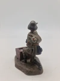 Original tysk linoliumsfigur - ww2
