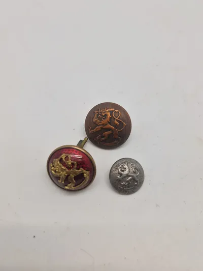 Lot originale finske knapper - ww2