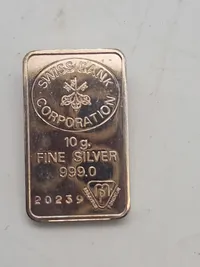 Original sølvbarre