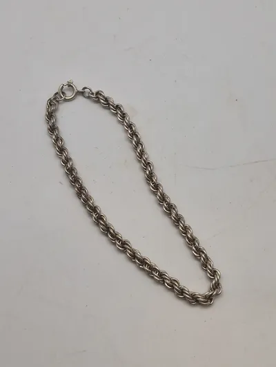 Armlænke - sterlingsølv: Vægt 12.7 Gram