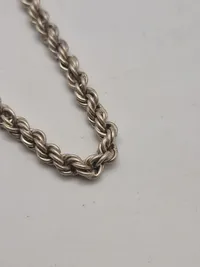 Armlænke - sterlingsølv: Vægt 12.7 Gram