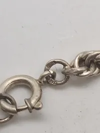 Armlænke - sterlingsølv: Vægt 12.7 Gram