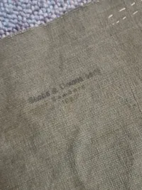 Original tysk Kriegsmarine rygsæk - godt stemplet