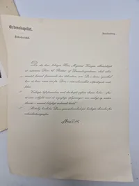 Ekstremt sjældent lot fra dansk underbådsmand, CB,er, minør på Holmen og modstandsmand