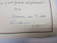 Ekstremt sjældent lot fra dansk underbådsmand, CB,er, minør på Holmen og modstandsmand