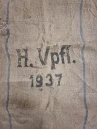 Original tysk forplejningssæk