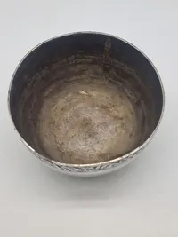 Original Antik  Kinesisk sølv skål 217 gram