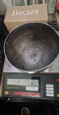 Original Antik  Kinesisk sølv skål 217 gram