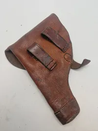 Originalt Svensk pistolhylster til Browning 1903, brugt i den Danske brigade i Sverige WW2