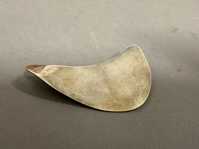 Original stor Dansk broche af sølv
