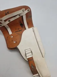 Originalt tysk pistolhylster - militærpoliti?