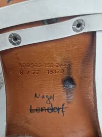 Originalt tysk pistolhylster - militærpoliti?