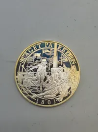 Original mønt - sterlingsølv (20 gram) Slaget på reden 1801