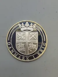 Original mønt - sterlingsølv (20 gram) Slaget på reden 1801