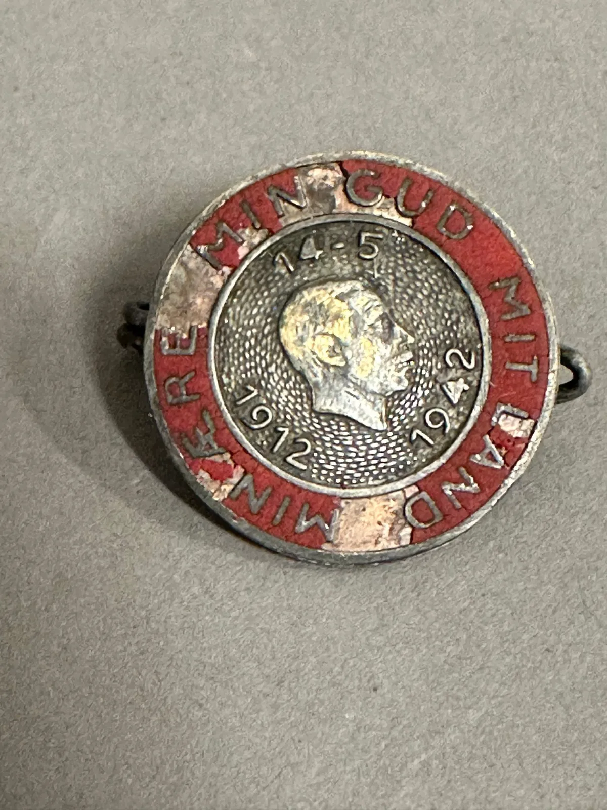 Original Christian X pin