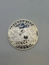 Original mønt - sterlingsølv (20 gram) Bornhøved 1227