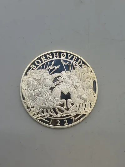 Original mønt - sterlingsølv (20 gram) Bornhøved 1227