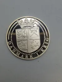 Original mønt - sterlingsølv (20 gram) Bornhøved 1227
