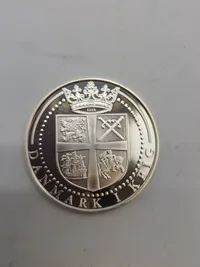 Original mønt - sterlingsølv (20 gram) Stormen på København 1659