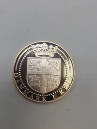 Original mønt - sterlingsølv (20 gram) København 1428