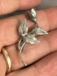 Original Dansk broche af sølv