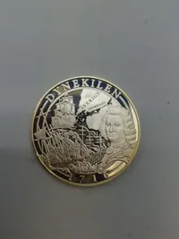 Original mønt - sterlingsølv (20 gram) Dynekilen 1716