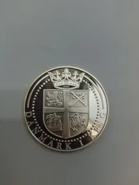 Original mønt - sterlingsølv (20 gram) Dynekilen 1716