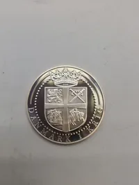 Original mønt - sterlingsølv (20 gram) Slaget ved Visby 1361