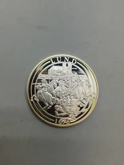 Original mønt - sterlingsølv (20 gram) Lund 1776