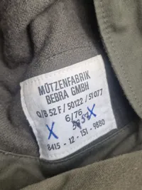 Original tysk “Gorbe hue”