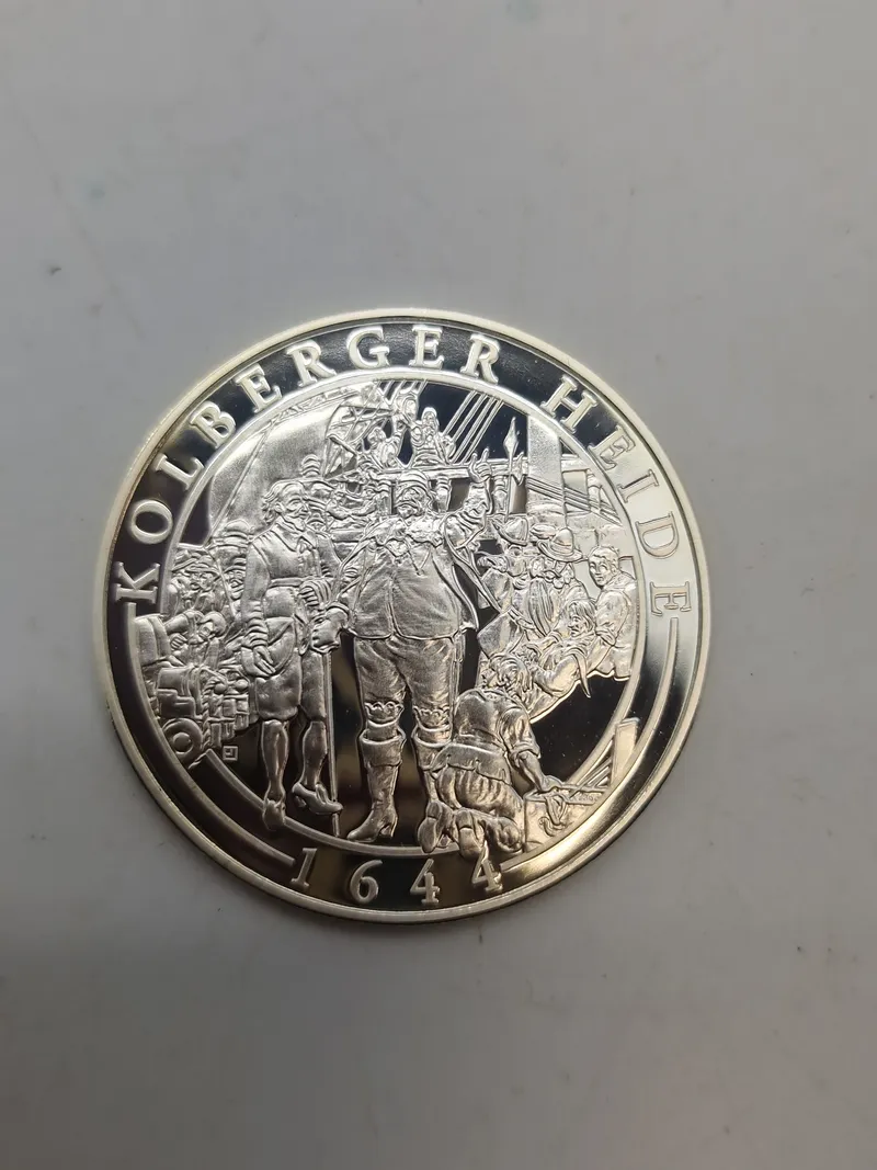 Original mønt - sterlingsølv (20 gram) Kolberger heide 1644