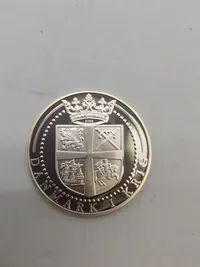 Original mønt - sterlingsølv (20 gram) Slaget ved Stevns 1677