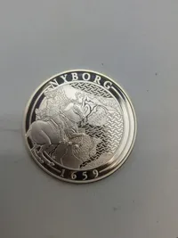 Mønt af Sterlingsølv 20 gram Nyborg 1659
