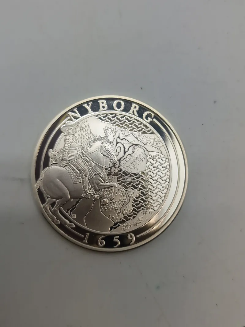 Mønt af Sterlingsølv 20 gram Nyborg 1659