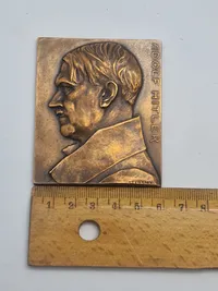 Original Adolf Hitler Plague, velfremstillet