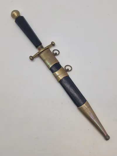 Original dansk officers daggert  18-tallet