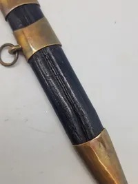 Original dansk officers daggert  18-tallet