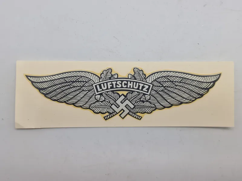 LS hjelm decal - reproduktion