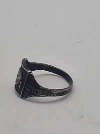 Original SS cantine ring, sølvstemplet