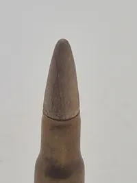 Original 8X58RD eksercerpatron fra 1917 anvendt til gevær 89