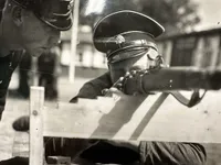 Originalt tysk WW2 instruktør spejl