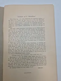 Lot udklip og hæfte - 9 battalion