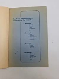 Lot udklip og hæfte - 9 battalion
