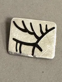 Original Dansk broche af sølv