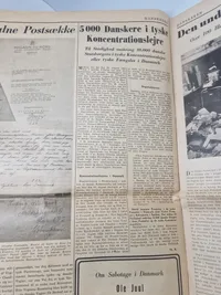 Originalt eksemplar af “Danskeren” april 1945