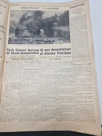 Originalt eksemplar af “Danskeren” april 1945